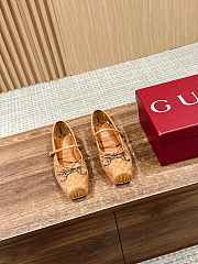 Okify Gucci Horsebit Flat Shoes In Caramel EU35-40 - 1