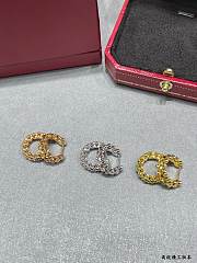 Okify Cartier Bullet Earrings - 1