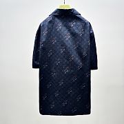 Okify Gucci Dark Blue Short Sleeve Shirt With Snake S-XL  - 3