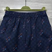 Okify Gucci Blue Shorts With Snake S-XL  - 2