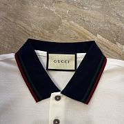 Okify Gucci White Polo Shirt M-3XL  - 4