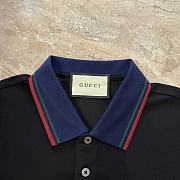 Okify Gucci Black Polo Shirt M-3XL  - 3