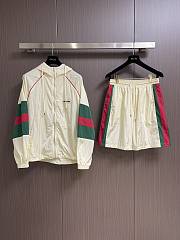 Okify Gucci Set Of Jersey Jacket And Shorts M-3XL - 1