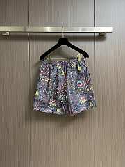 Okify Gucci Set Of Gray Shirt And Shorts With Flowers S-XL  - 6