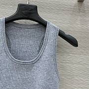 Okify MiuMiu Grey Tank Top SML  - 5