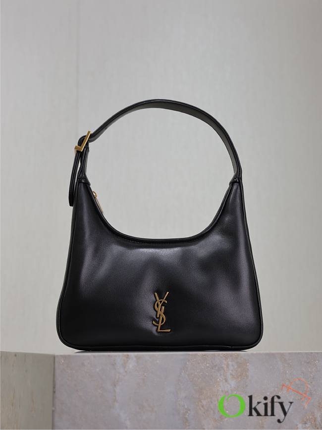 Okify YSL Calypso Mini Hobo Bag In Black 20x12x5cm  - 1