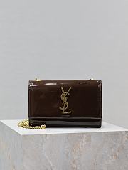 Okify YSL Kate Bag In Chocolate Brown 20x13.5x5.5cm - 1