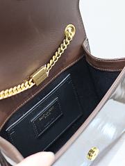 Okify YSL Kate Bag In Chocolate Brown 20x13.5x5.5cm - 2