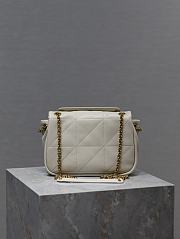 Okify YSL Mini Jamie Bag In White 20x12x7cm  - 4