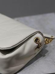 Okify YSL Mini Jamie Bag In White 20x12x7cm  - 5