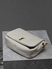 Okify YSL Mini Jamie Bag In White 20x12x7cm  - 3