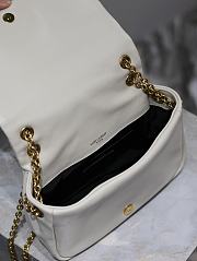 Okify YSL Mini Jamie Bag In White 20x12x7cm  - 2