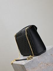 Okify YSL Envelope Bag In Black 31x22x7.5cm - 3