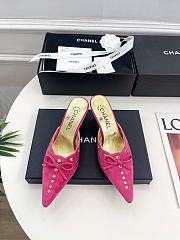 Okify CC Dark Pink High Heels EU35-41 21742 - 1