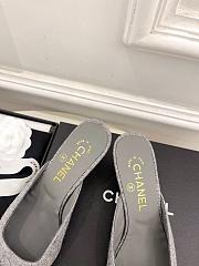Okify CC Bow Dark Gray High Heels EU35-41 - 3