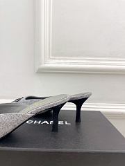 Okify CC Bow Dark Gray High Heels EU35-41 - 2