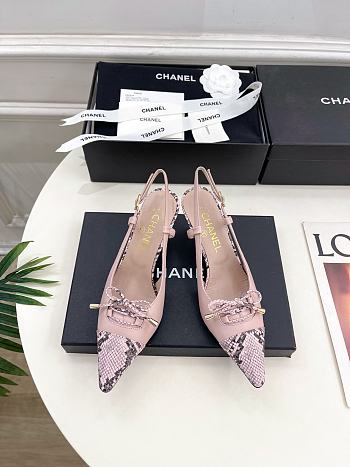 Okify CC Python Light Pink High Heels EU35-41