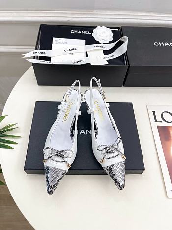 Okify CC Python White High Heels EU35-41