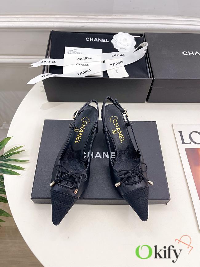 Okify CC Python Black High Heels EU35-41 - 1