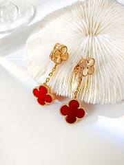 Okify VCA Red Earrings 21753 - 3