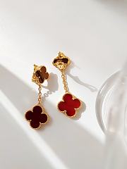 Okify VCA Red Earrings 21754 - 2