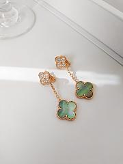 Okify VCA Green Earrings 21756 - 1