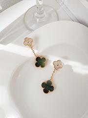 Okify VCA Green Earrings 21756 - 3