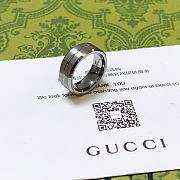 Okify Gucci Silver Ring For Men And Women  - 5