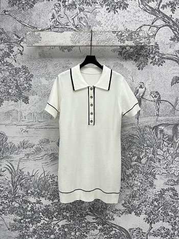 Okify Gucci White Polo Dress SML 