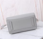 Okify Givenchy Gray Antigona Toy Bag In Box Leather 22x27x13cm - 2