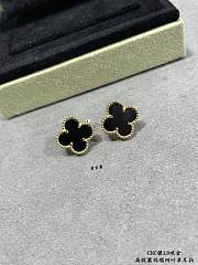 Okify VCA Black Gold Earrings  - 1