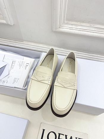 Okify Dior White Loafers EU35-41 21808