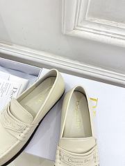 Okify Dior White Loafers EU35-41 21808 - 3