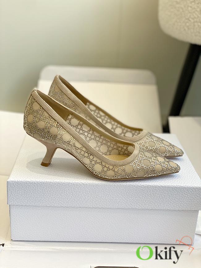 Okify Dior Beige High Heels EU35-42 21811 - 1