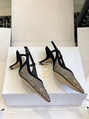 Okify Dior Black Slingback EU35-42 21812 - 5