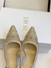 Okify Dior Beige Slingback EU35-42 21813 - 5