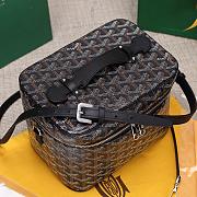 Okify Goyard Muse Vanity Case Bag In Black 15x20x14cm  - 3