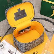 Okify Goyard Muse Vanity Case Bag In Gray 15x20x14cm  - 3