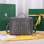 Okify Goyard Muse Vanity Case Bag In Gray 15x20x14cm  - 1