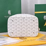 Okify Goyard Muse Vanity Case Bag In White 15x20x14cm  - 2