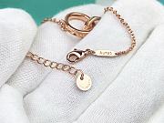 Okify Tiffany Two Rings Rose Gold Bracelet  - 2