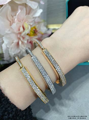 Okify Tiffany Lock Gold/Silver/Rose Gold Bracelet 