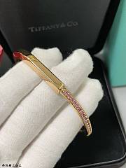 Okify Tiffany Lock Pink Bracelet  - 2