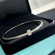 Okify Tiffany Diamond Silver Bracelet 21850 - 4