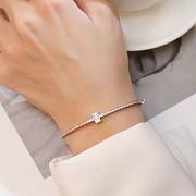 Okify Tiffany Diamond Silver Bracelet 21850 - 1