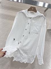 Okify Dior White Shirt Jacket SML 21858 - 4