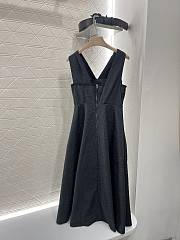 Okify Dior Black Tank Dress SML  - 2