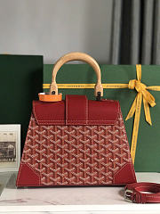 Okify Goyard Saigon Bag In Red 28x20x12cm  - 2