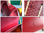 Okify Goyard Saigon Bag In Red 21x14x8.5cm  - 3