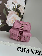 Okify CC Pink Backpack 17.5x16.5x10cm - 1